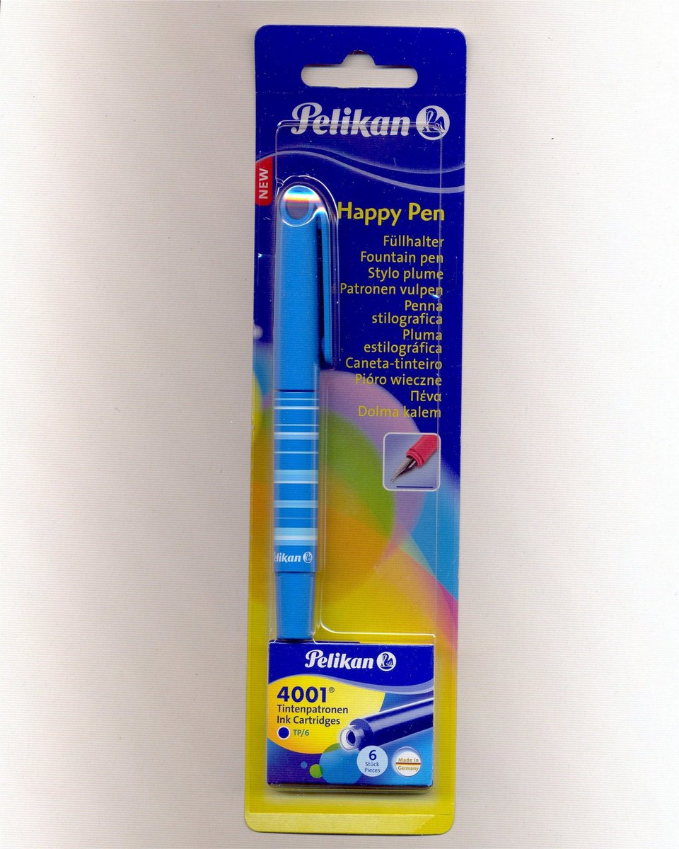 Klap gebied Grappig Happy Pen For Teens - blauw - Pelikan | bol.com