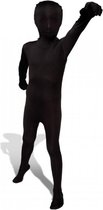 Morphsuits™ Partysuit Kids Black - SecondSkin - Verkleedkleding - 91/104 cm