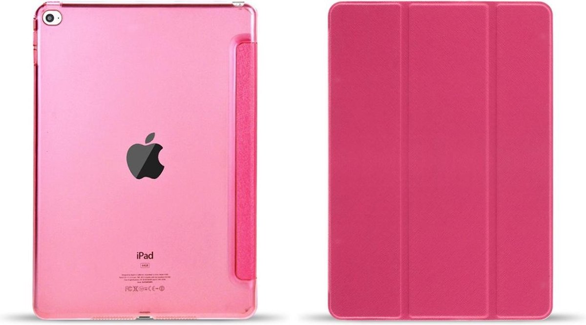 Apple iPad Mini 4 Flip Cover met zachte binnenzijde - Roze