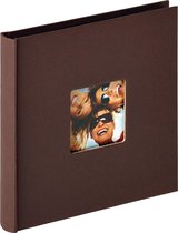 Walther Design Fun - Fotoalbum - 18 x 18 cm - 30 pagina's - Donker Bruin