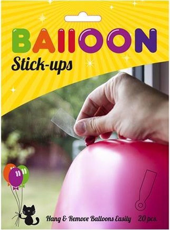 Een ballon stick-ups voor ballonnen