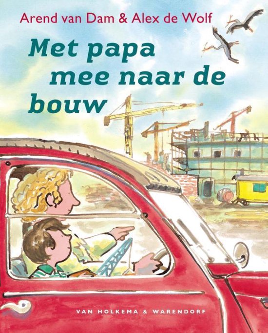 Met papa mee naar de bouw - cover