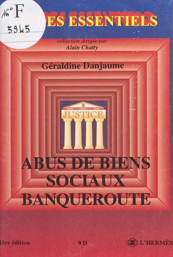 Abus de biens sociaux banqueroute (ebook) Géraldine DanjaumeRacchini