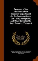 Synopsis of the Decisions of the Treasury Department on the Construction of the Tariff, Navigation, and Other Laws for the Year Ended ..., Volume 1