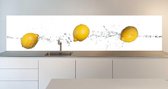Keuken achterwand Swinging Citrons 400 x 70 cm