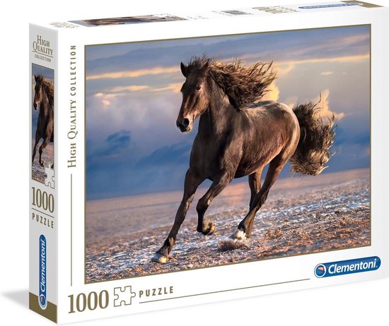 Clementoni Puzzel Vrij Paard - 1000 stukjes | bol.com