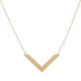 Zag Bijoux ZAG ketting chevron goud