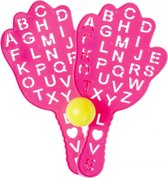 Lg-imports Beachballset Alfabet 3-delig Roze
