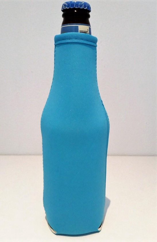 6 st. bierfleshouder- flessen koel houder - bierfleshoes - Exclusief Blauw van Yayago — afbeelding 3
