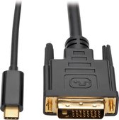 Tripp Lite U444-003-D video kabel adapter 0,9 m USB C DVI-D Zwart