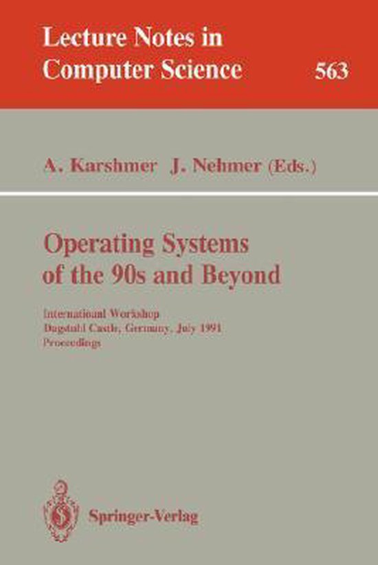 Operating Systems of the 90s and Beyond - cover