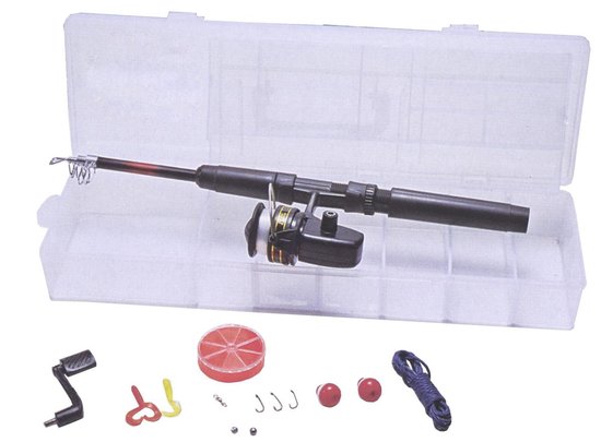 Summertime Game On Fishing - Hengelset - In Koffer - 15-delig van Summertime — afbeelding 3