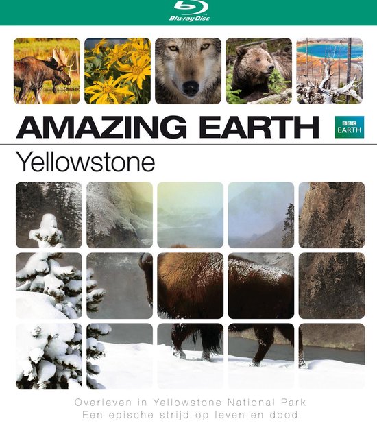 Cover van de film 'BBC Earth - Amazing Earth: Yellowstone'