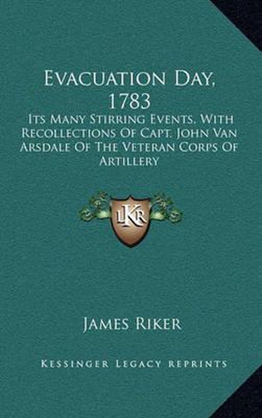 Evacuation Day, 1783