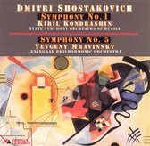 Shostakovich: Symphonies 1 & 5