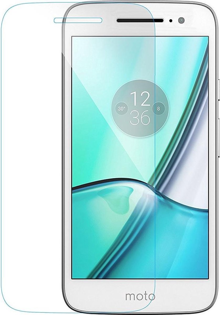 Tempered Glass / Glazen Screenprotector Geschikt voor Motorola Moto M