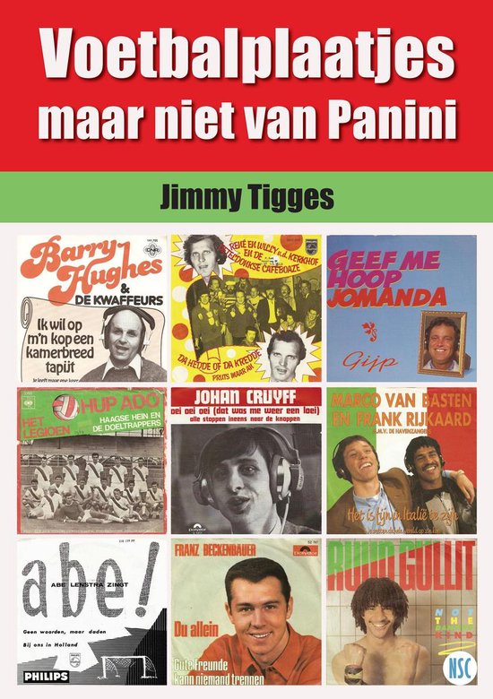 Omslag van Voetbalplaatjes maar niet van Panini