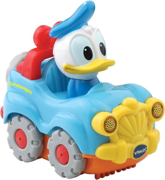 VTech Toet Auto's Donald Duck Interactief Babyspeelgoed | bol.com