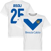 Brescia Bisoli 25 Team T-Shirt - Wit - 5XL