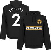 Wolverhampton Wanderers Doherty 2 Team Hoodie - Zwart - XXL