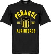 Penarol Established T-Shirt - Zwart - M