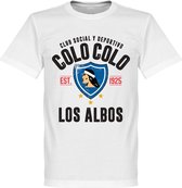 Colo Colo Established T-Shirt - Wit - 5XL