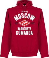 Spartak Moskou Established Hooded Sweater - Rood - L
