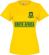 Zuid Afrika Team Dames T-Shirt - Geel - S