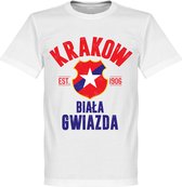 Wisla Krakow Established T-Shirt - Wit - S