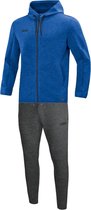 Jako - Tracksuit Hooded Premium Woman - Joggingpak met kap Premium Basics - 42 - Blauw