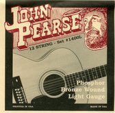 John Pearse 1400L Phosphor 12str. 10 - 47 12 sait.Westerngitaren snaren - Akoestische gitaarsnaren
