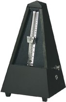 Wittner M 816 M metronoom Pyramide GL zwart seidemat hout - Accessoire voor keyboards