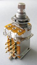 Göldo Push Pull Poti 500 kOhm logarithmisch  6 Pins - Potentiometer voor gitaar