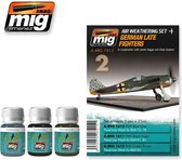 Mig - German Late Fighters (Mig7415) - modelbouwsets, hobbybouwspeelgoed voor kinderen, modelverf en accessoires