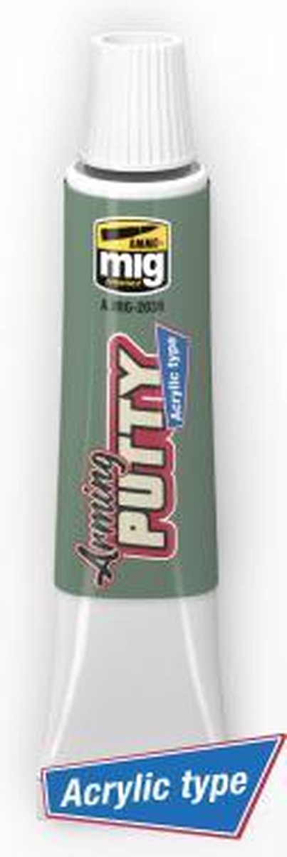 Mig - Arming Putty Acrylic Type 20 Ml. - modelbouwsets, hobbybouwspeelgoed  voor