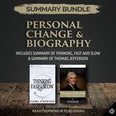 Boek cover Summary Bundle: Personal Change & Biography | Readtrepreneur Publishing: Includes Summary of Thinking, Fast and Slow & Summary of Thomas Jefferson van Readtrepreneur Publishing
