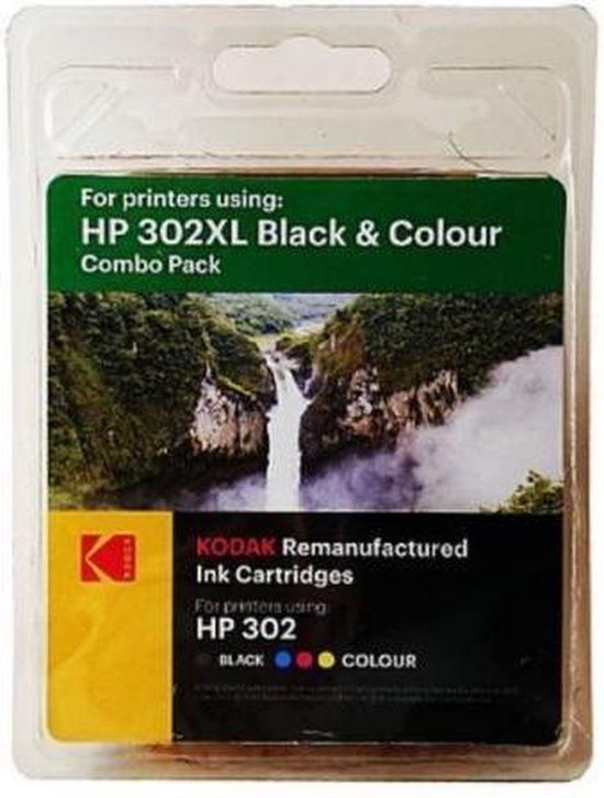Inkt cartridge geschikt voor HP 302XL | bol.