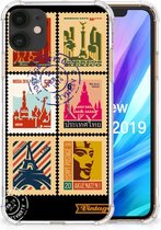 Geschikt voor iPhone 11 Telefoonhoesje met valbescherming Postzegels
