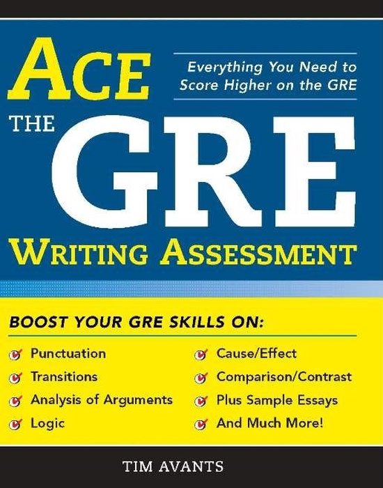 Ace the GRE Writing Assessment - cover
