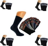 6 paar Unisex Diabetes sokken naadloos perfecte kwaliteit - 100% katoen - Maat 35-38
