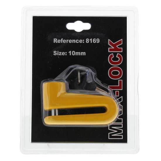 Schijfremslot MKX-Lock 10mm geel van MKX-LOCK — afbeelding 4