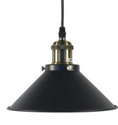 Industriële Hanglamp Zwart - Valott Cos