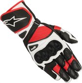 Alpinestars SP-1 V2 Black White Red Motorcycle Gloves XL