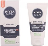 Nivea - Vochtinbrengende crème zonder Alcohol Men Sensitive Nivea - Mannen - 75