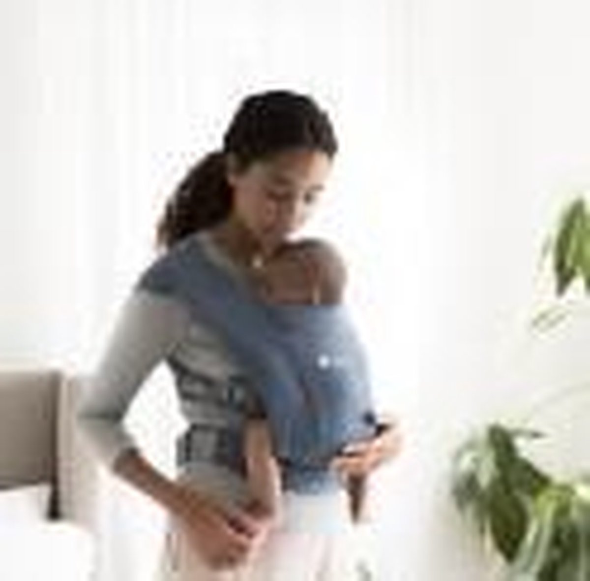Ergobaby Embrace Draagzak Baby - Oxford Blue – foto 8