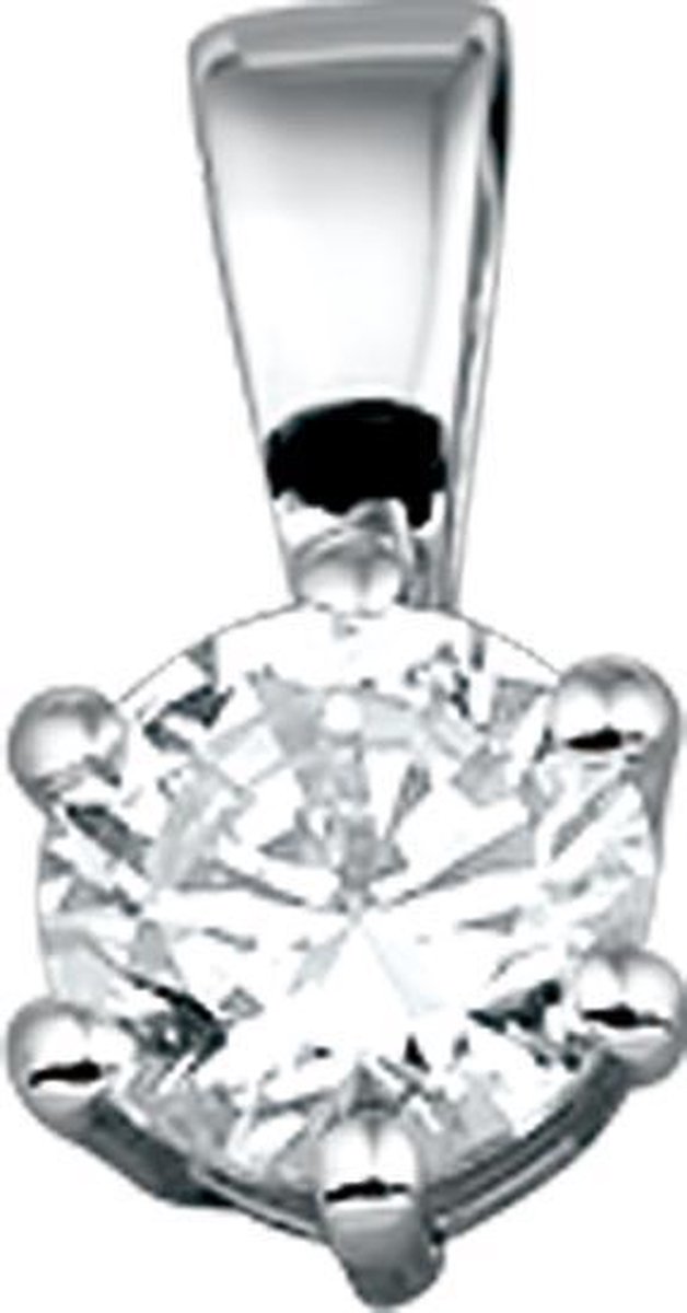 The Jewelry Collection Hanger Zirkonia 5,0 mm - Goud