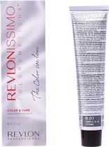 Revlon Professional Revlonissimo Color + Care High Petformance Haarkleuring 60ml - 08.01 Light Natural Ash Blonde / Hell Aschblond Natur
