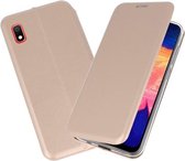 Bestcases Hoesje Slim Folio Telefoonhoesje Samsung Galaxy A10 - Goud