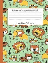 Primary Composition Book Line Rule 5/8 inch