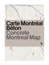 Carte de Montréal en béton